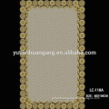 golden lace flower beautiful tablecloth/ lace table cloths for wedding